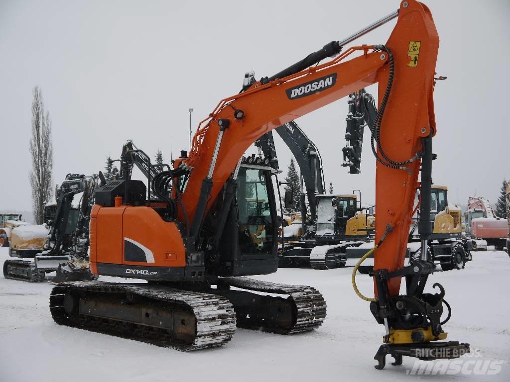 Doosan DX 140 LCR-5 Pásové rýpadlá