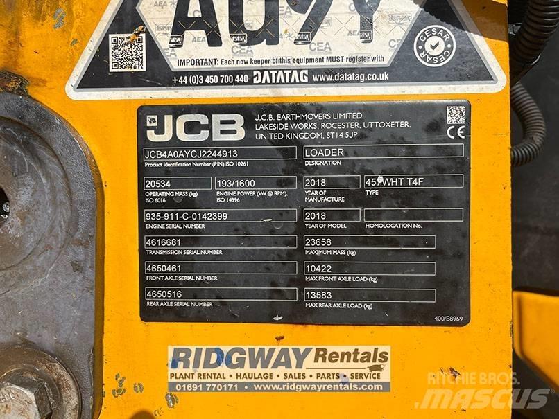 JCB 457 Kolesové nakladače