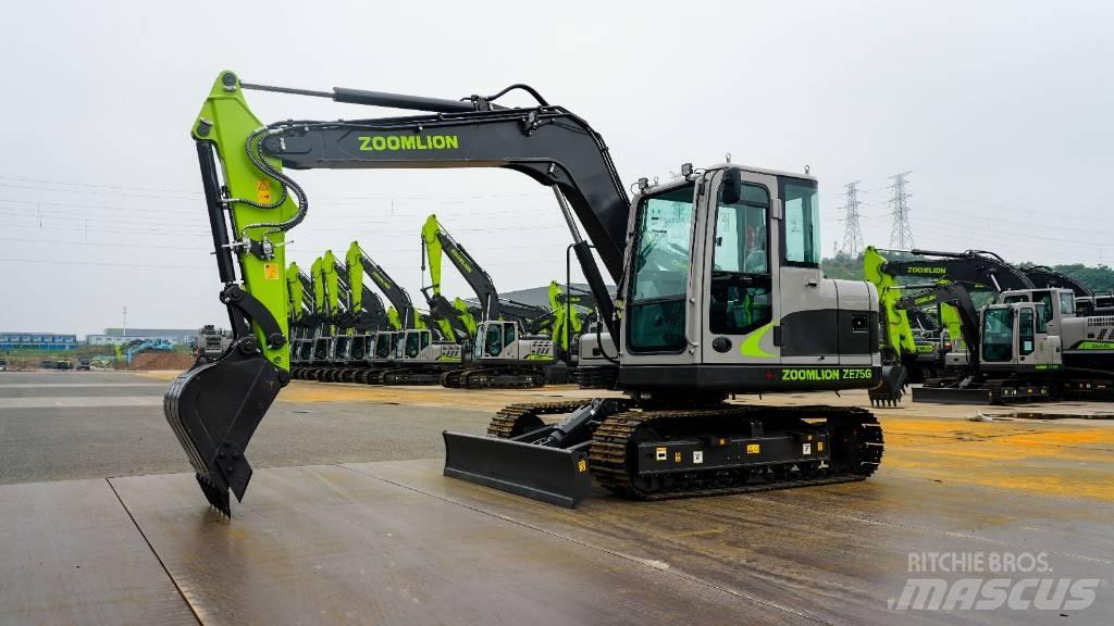 Zoomlion ZE75G Midi rýpadlá 7 t - 12 t