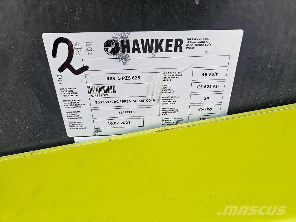Clark GTX 18 Akumulátorové vozíky