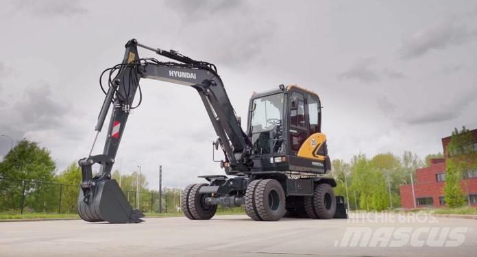 Hyundai HW 65 A Kolesové rýpadlá