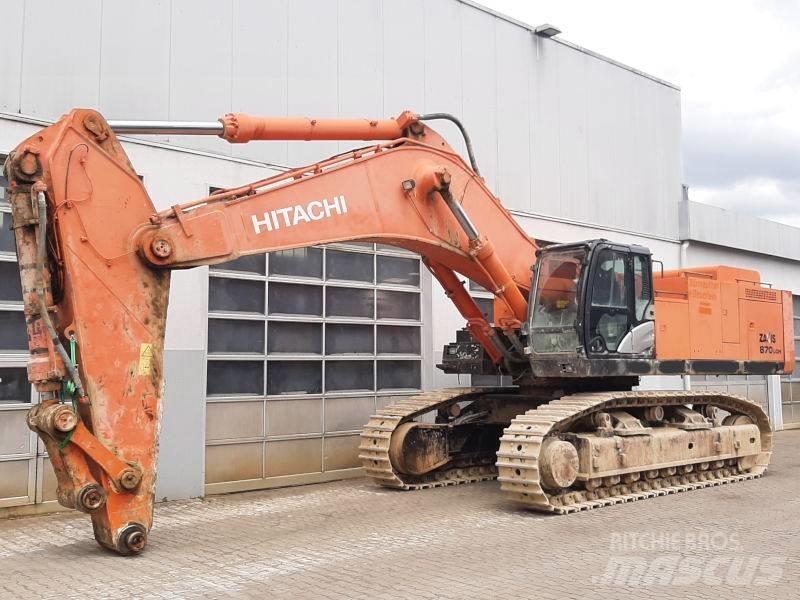 Hitachi ZX 870 LCH-5 Pásové rýpadlá