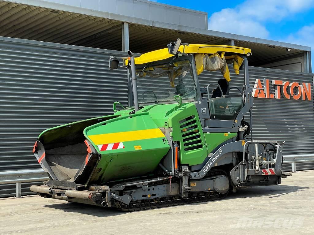 Vögele SUPER 1800-3I Finišéry