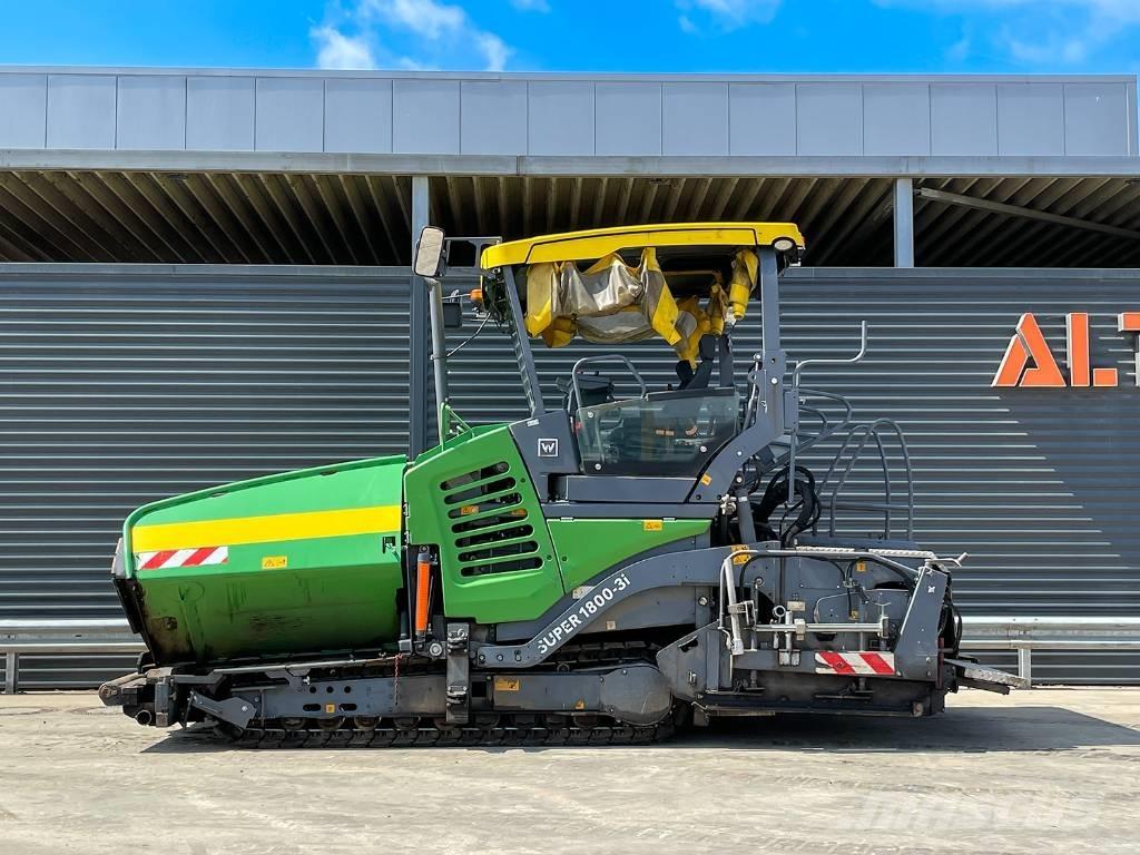 Vögele SUPER 1800-3I Finišéry