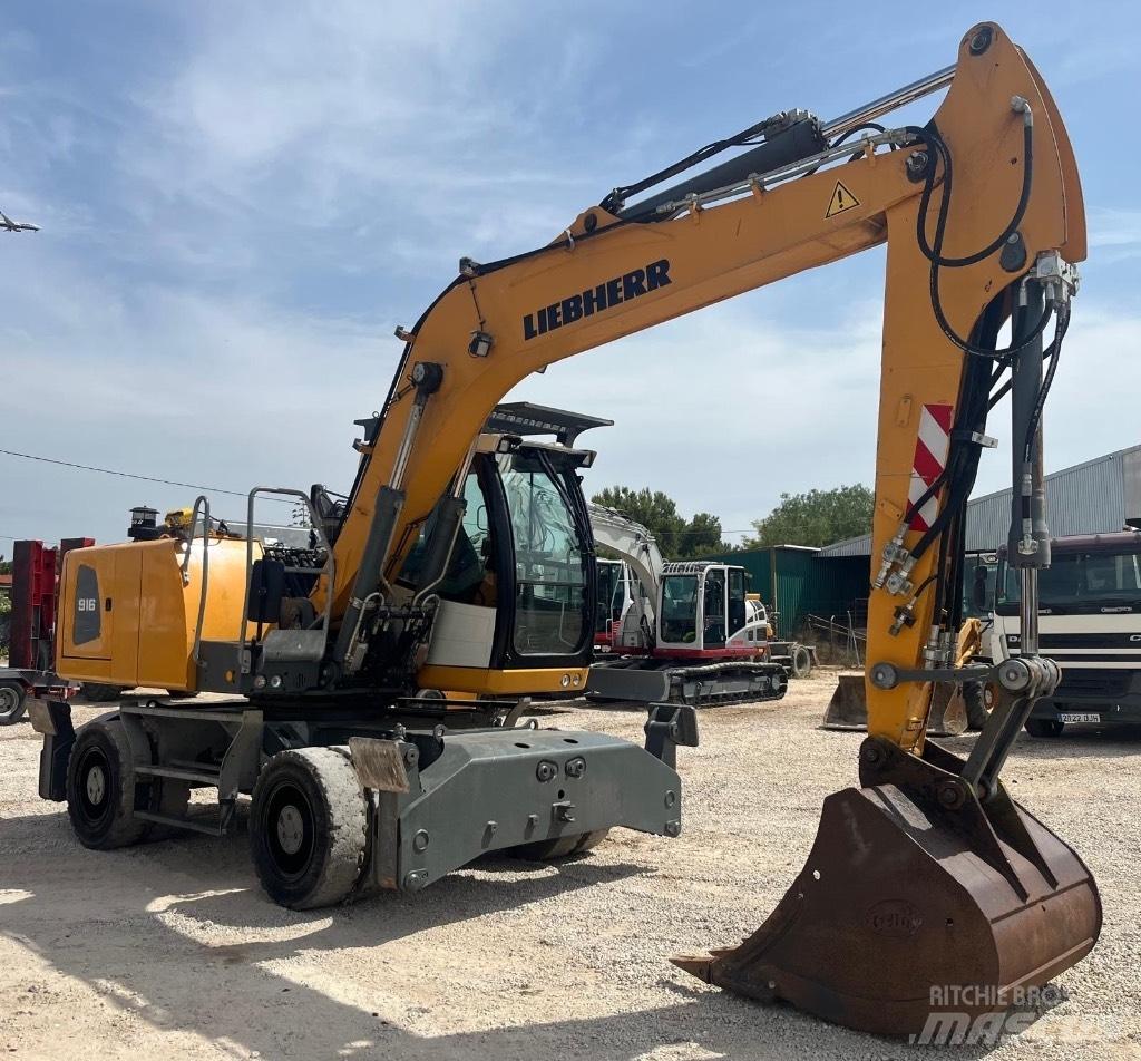Liebherr A 916 Kolesové rýpadlá