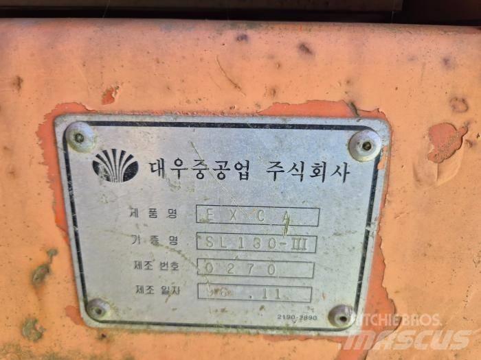 Daewoo Solar 130 III Pásové rýpadlá