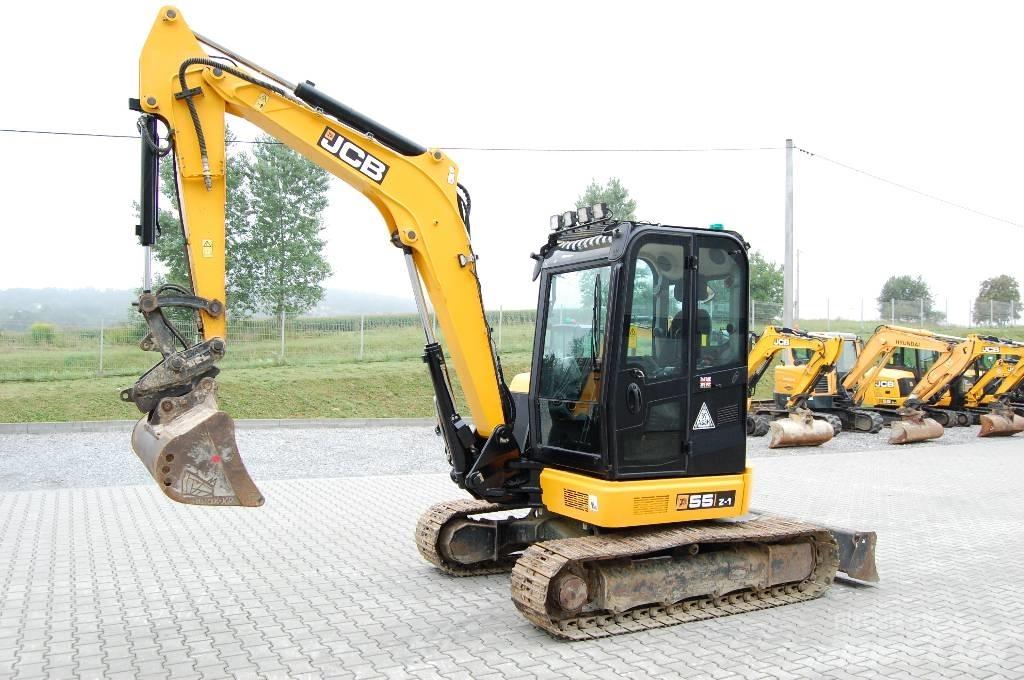 JCB 55Z-1 Aircon Mini rýpadlá < 7t