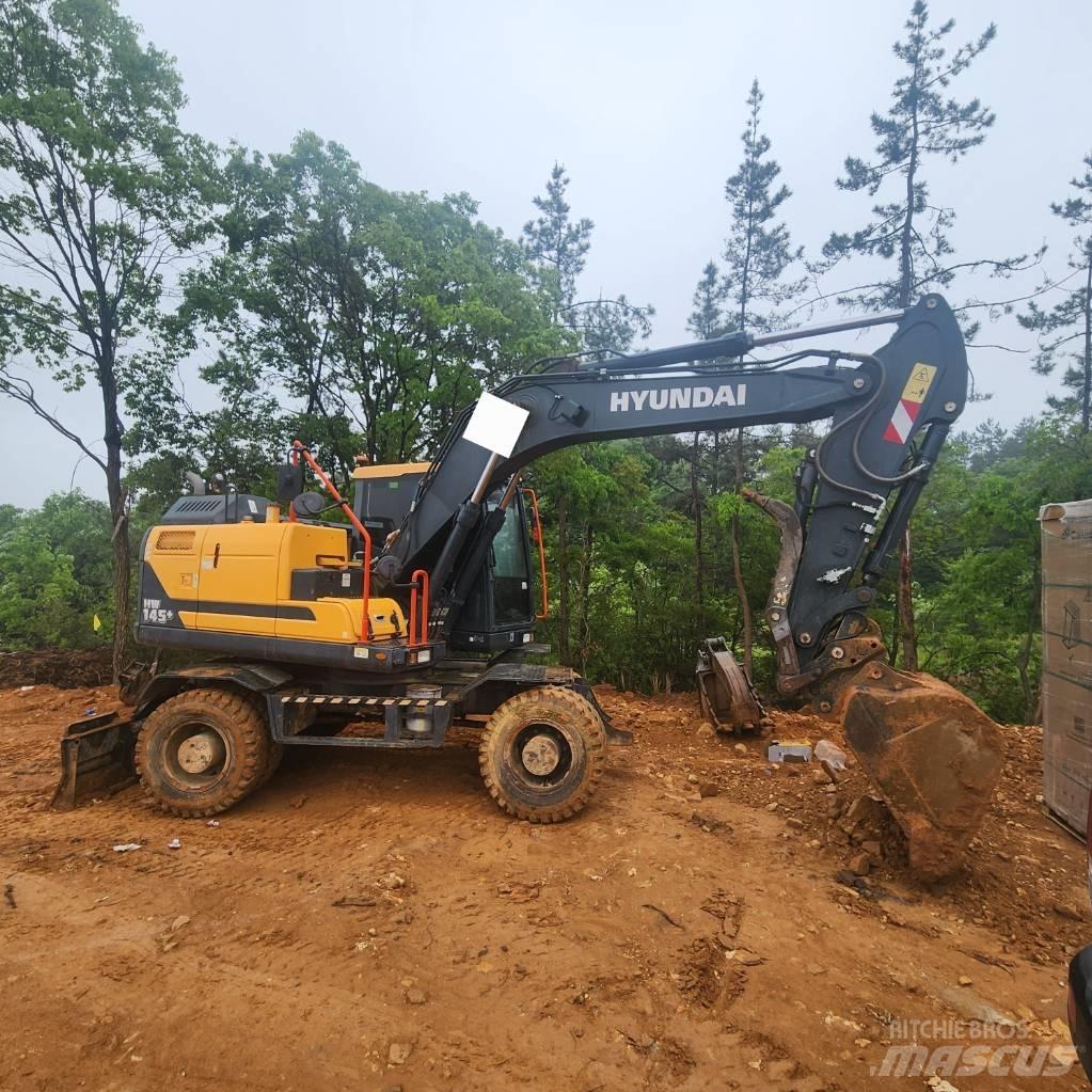 Hyundai HW 145 Kolesové rýpadlá