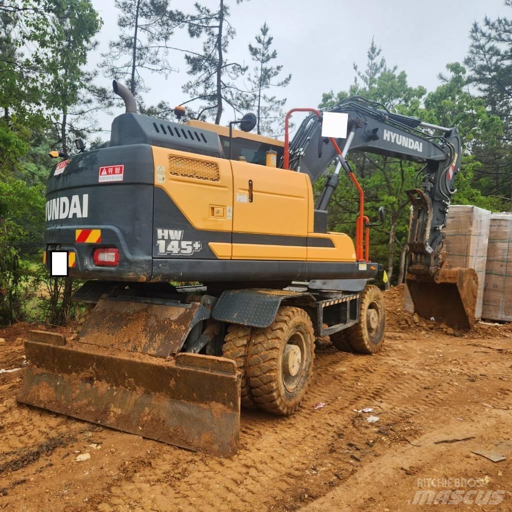 Hyundai HW 145 Kolesové rýpadlá