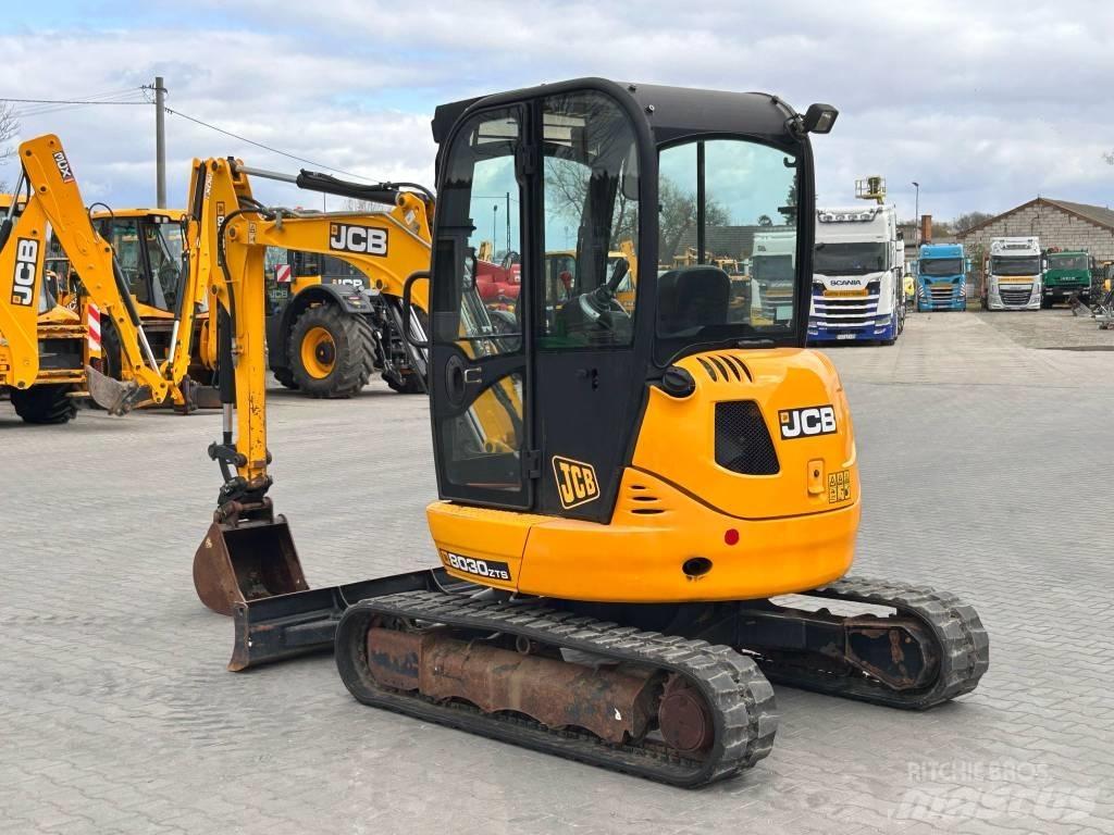 JCB 8030 ZTS Mini rýpadlá < 7t
