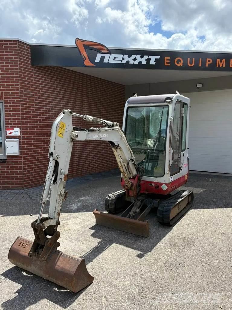Takeuchi TB 016 Mini rýpadlá < 7t