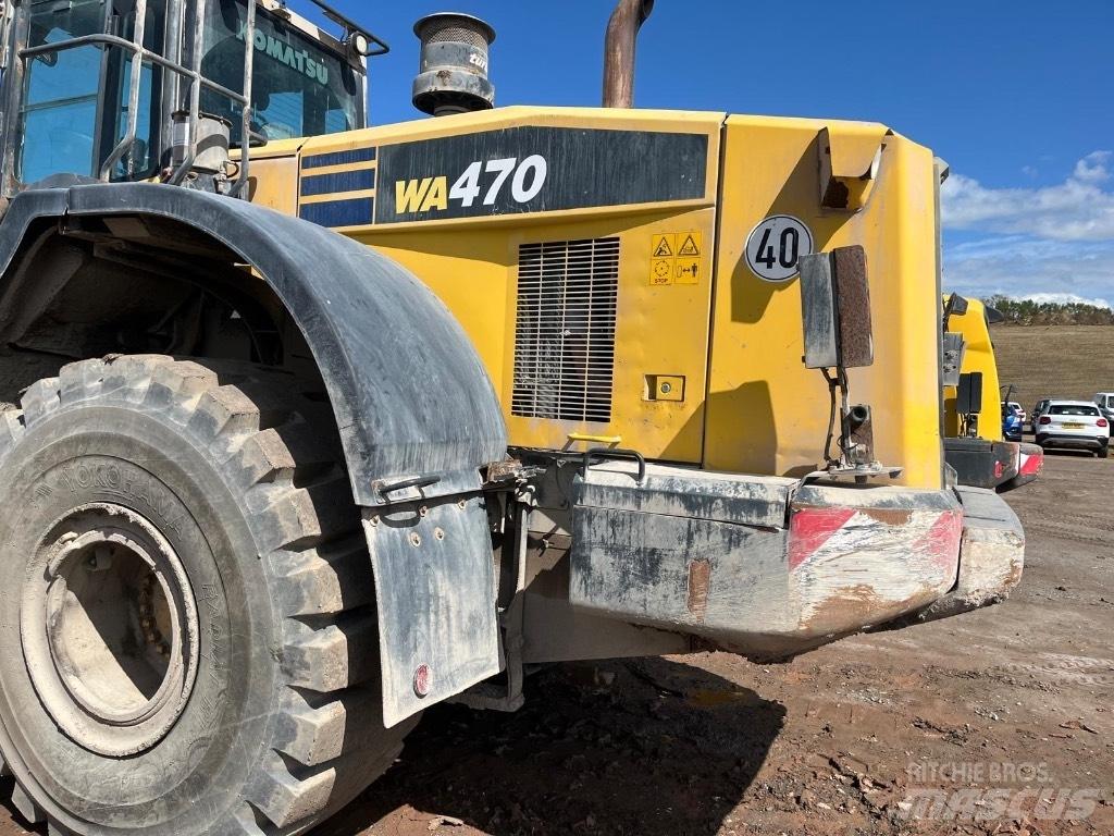 Komatsu WA 470 Kolesové nakladače