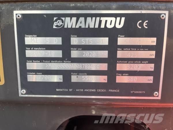 Manitou MI55 D Terénne vysokozdvižné vozíky