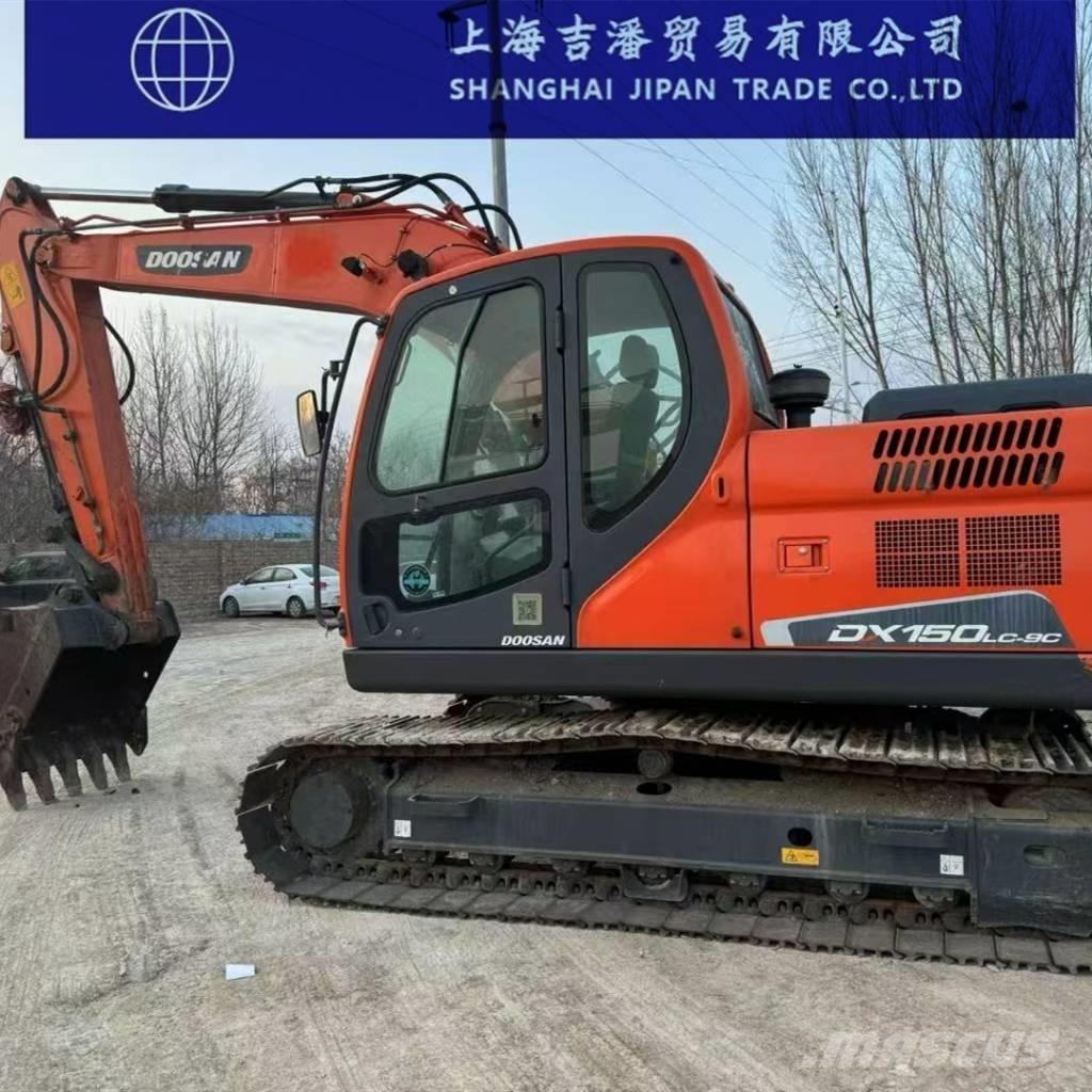 Doosan DX 150 Pásové rýpadlá