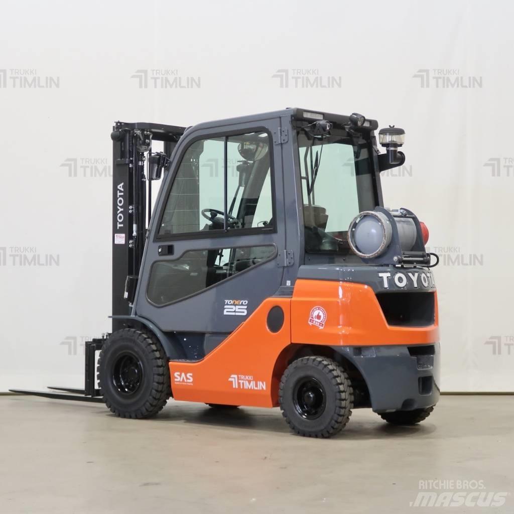 Toyota 02-8FGF25 LPG vozíky