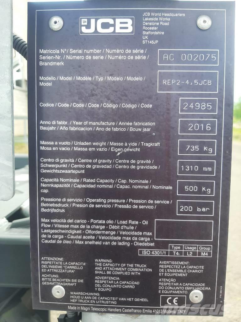 JCB REP 2-4,5 JCB Lopaty