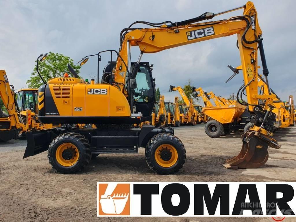 JCB JS 145 W Kolesové rýpadlá