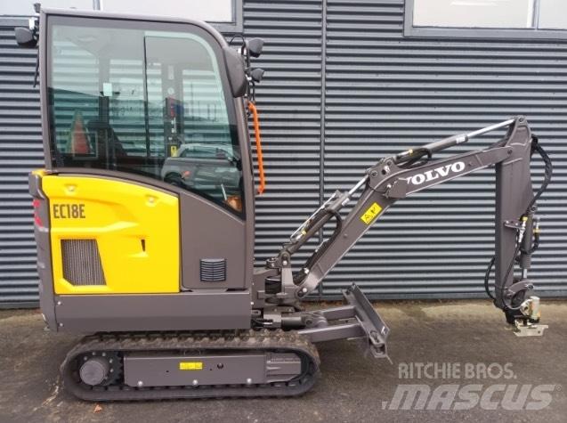 Volvo EC 18 E Mini rýpadlá < 7t