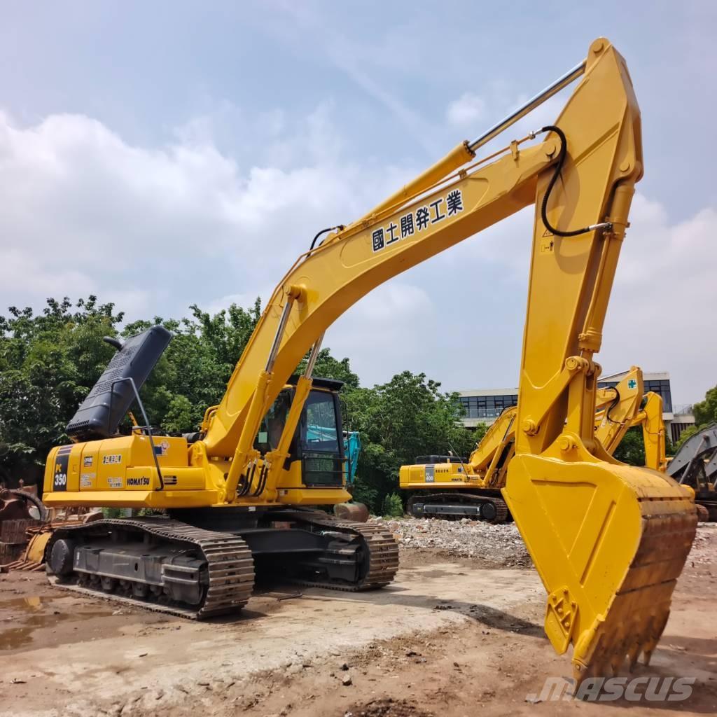 Komatsu PC 350 Pásové rýpadlá