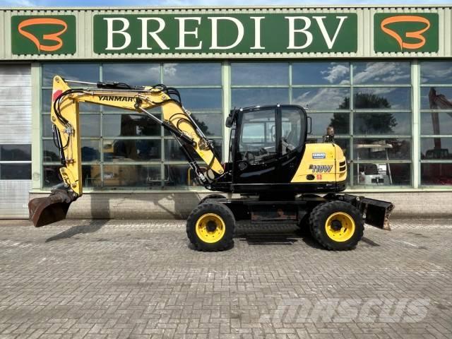 Yanmar TW 110 W Kolesové rýpadlá