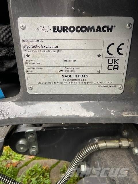 Eurocomach 22SR Mini rýpadlá < 7t