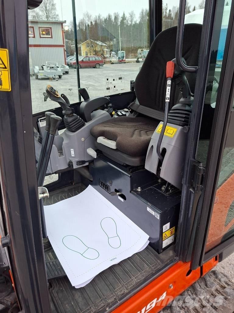 Kubota KX019-4 Mini rýpadlá < 7t