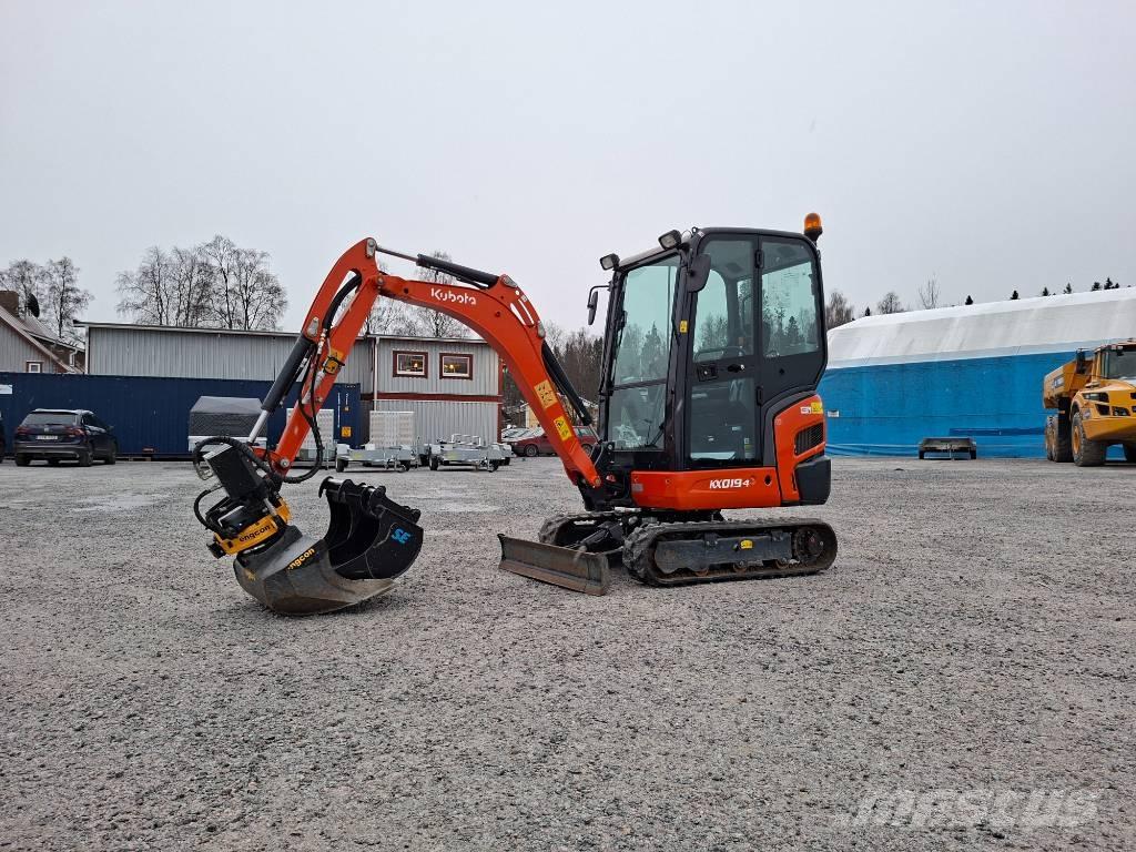 Kubota KX019-4 Mini rýpadlá < 7t