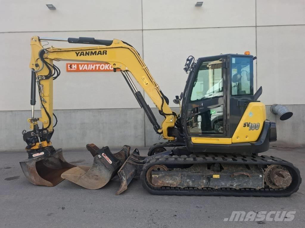 Yanmar SV 100-2A Midi rýpadlá 7 t - 12 t
