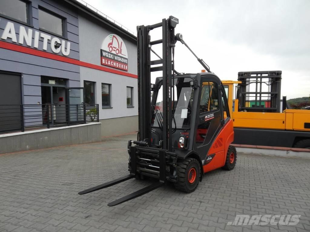 Linde H25T-02 LPG vozíky
