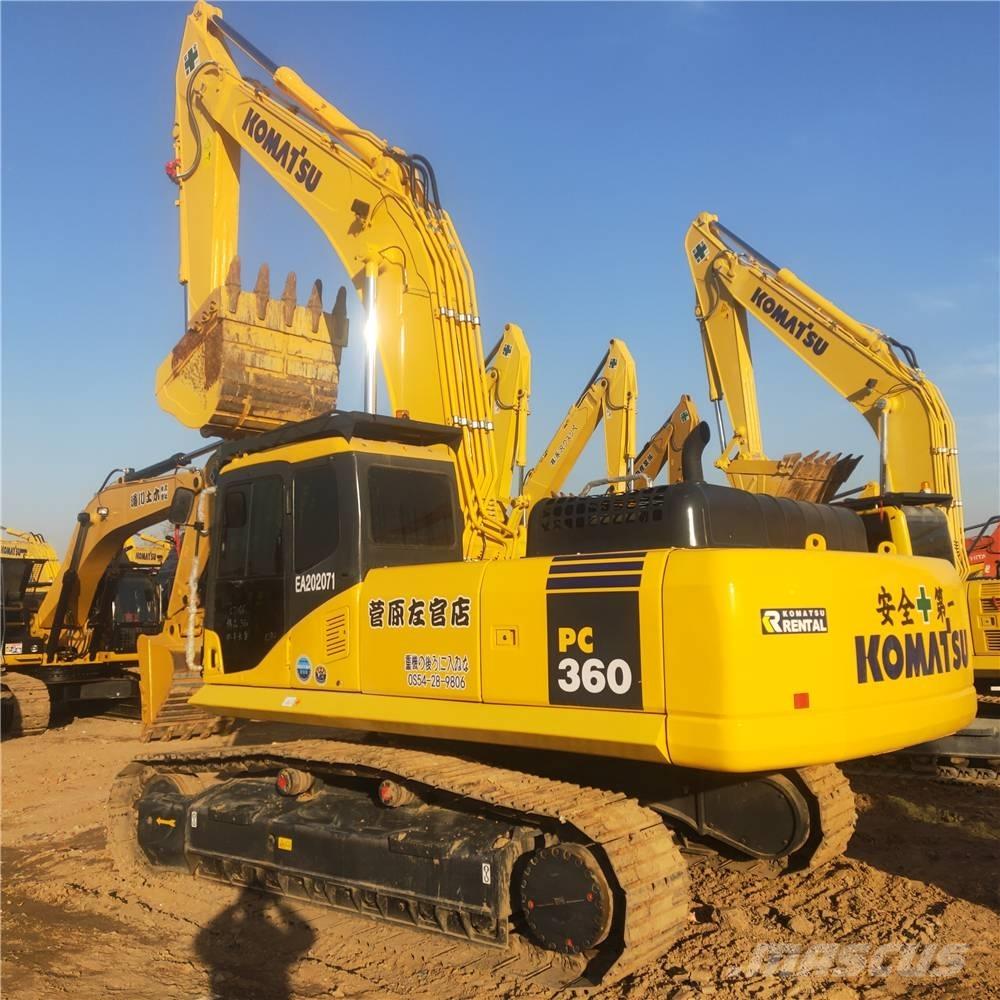 Komatsu PC360-7 Pásové rýpadlá