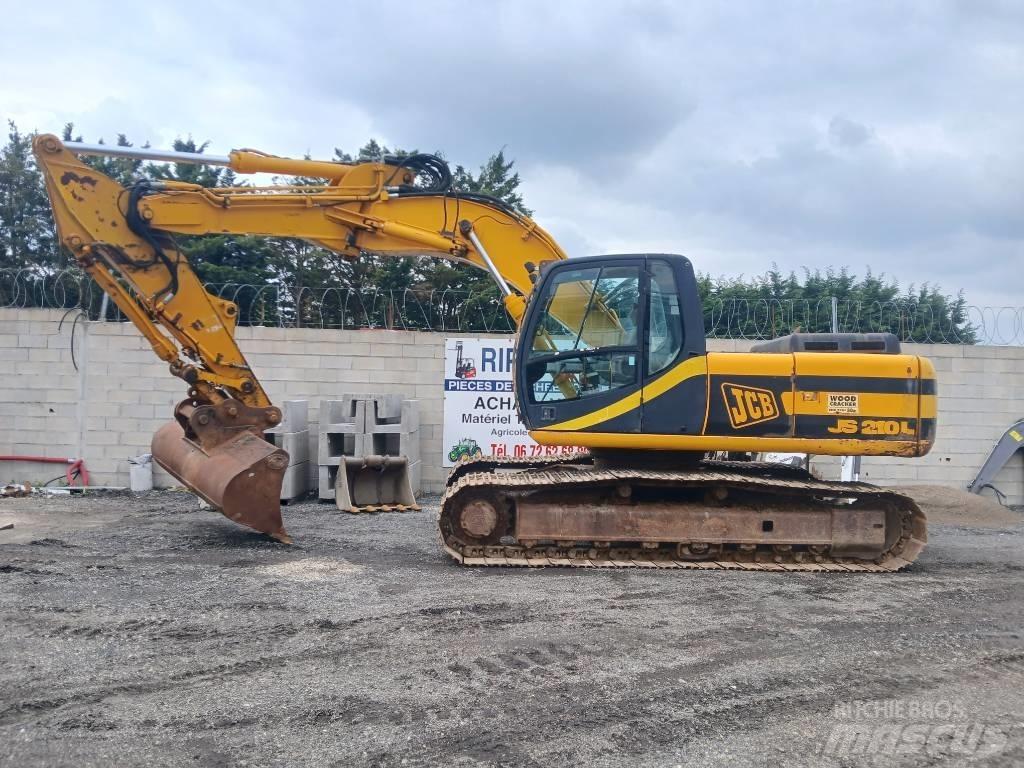 JCB JS 210 Pásové rýpadlá