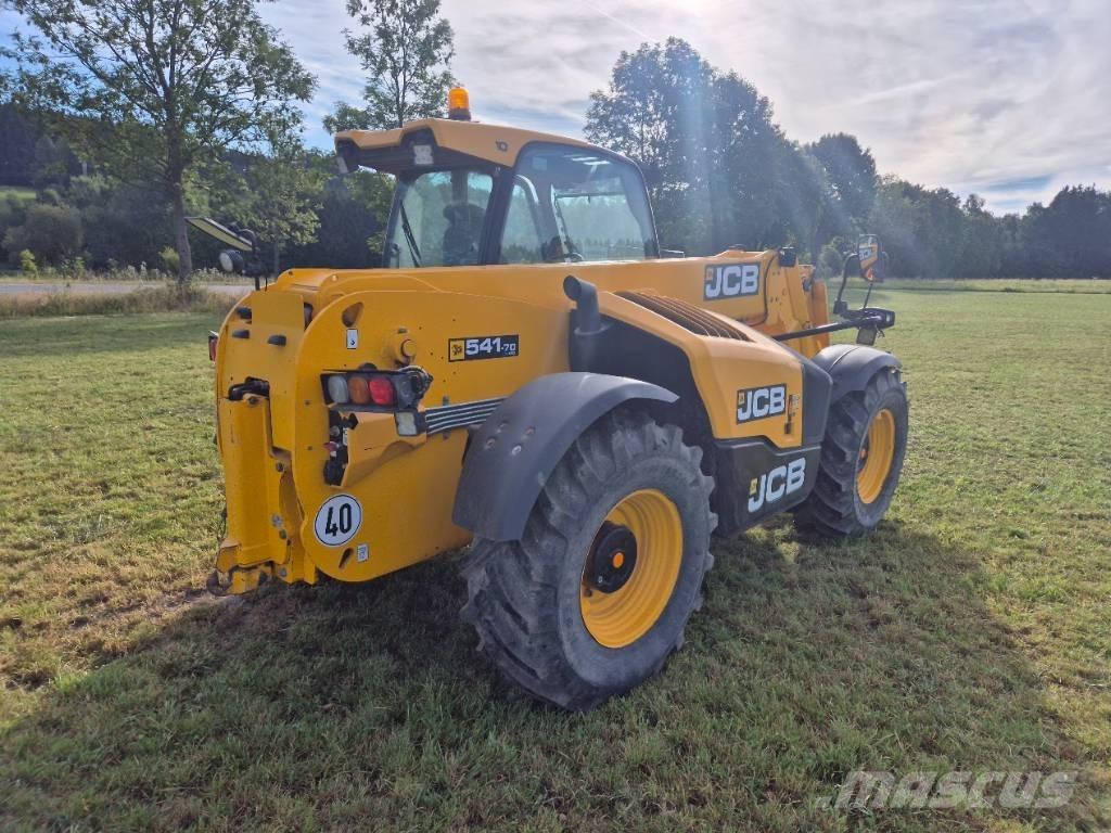 JCB 541-70 Teleskopické nakladače pre poľnohospodárstvo