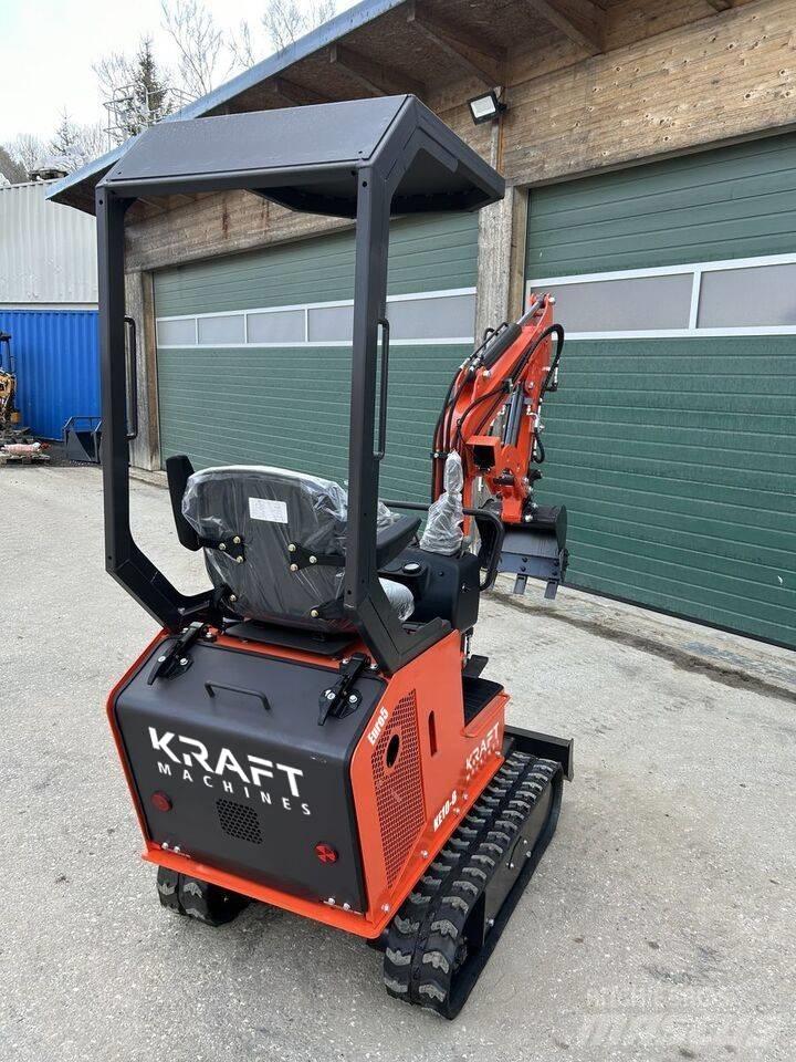 Kraft KE10-8 Mini rýpadlá < 7t