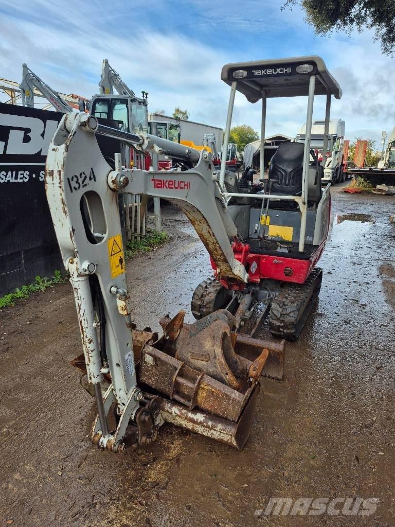 Takeuchi TB 216 Mini rýpadlá < 7t