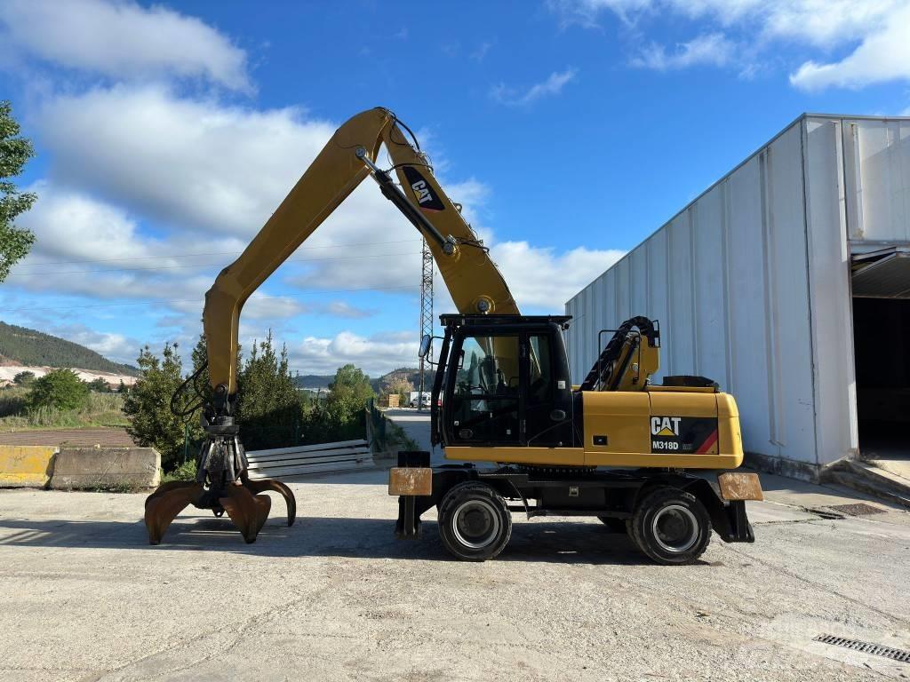 CAT M 318 MH Kolesové rýpadlá
