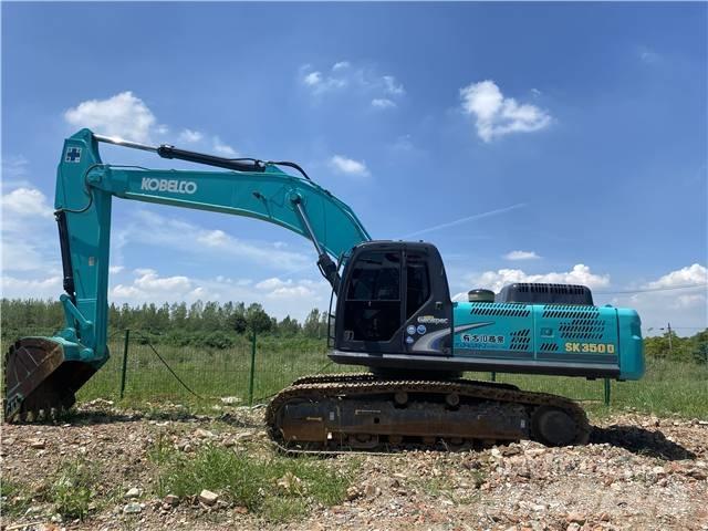 Kobelco SK350D Pásové rýpadlá