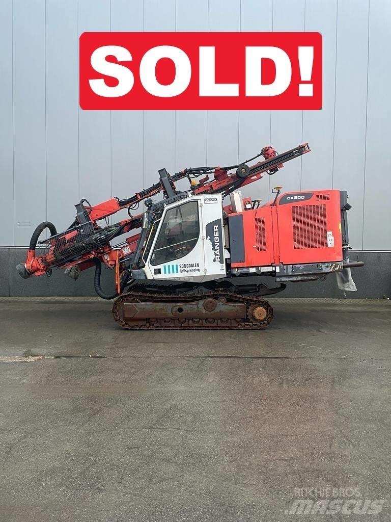 Sandvik DX800 Povrchové vrtné súpravy