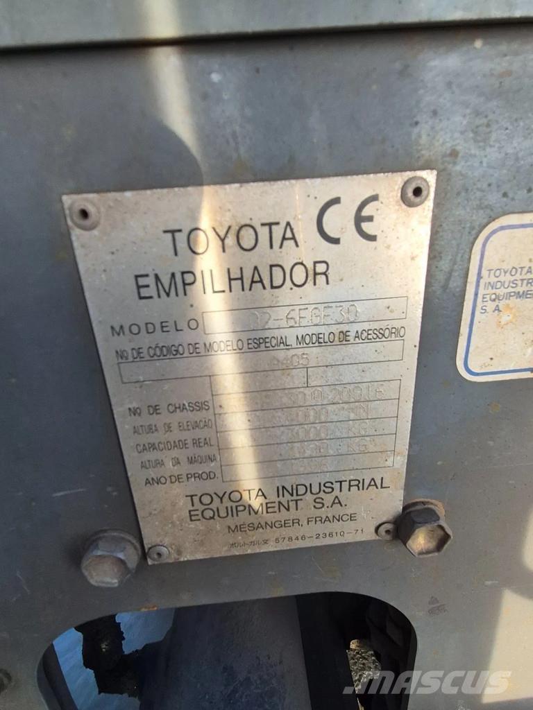 Toyota 02-6fgf30 LPG vozíky