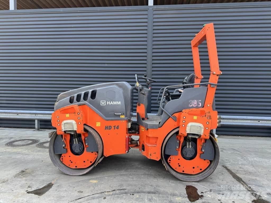 Hamm HD 14 VV Tandemové valce