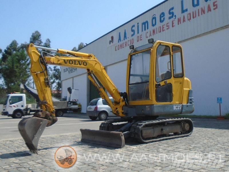 Volvo EC 25 Mini rýpadlá < 7t