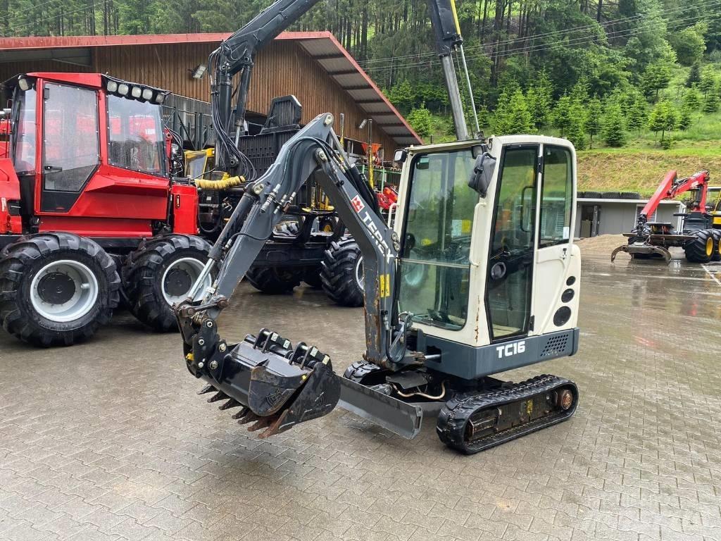 Terex TC 16 Mini rýpadlá < 7t
