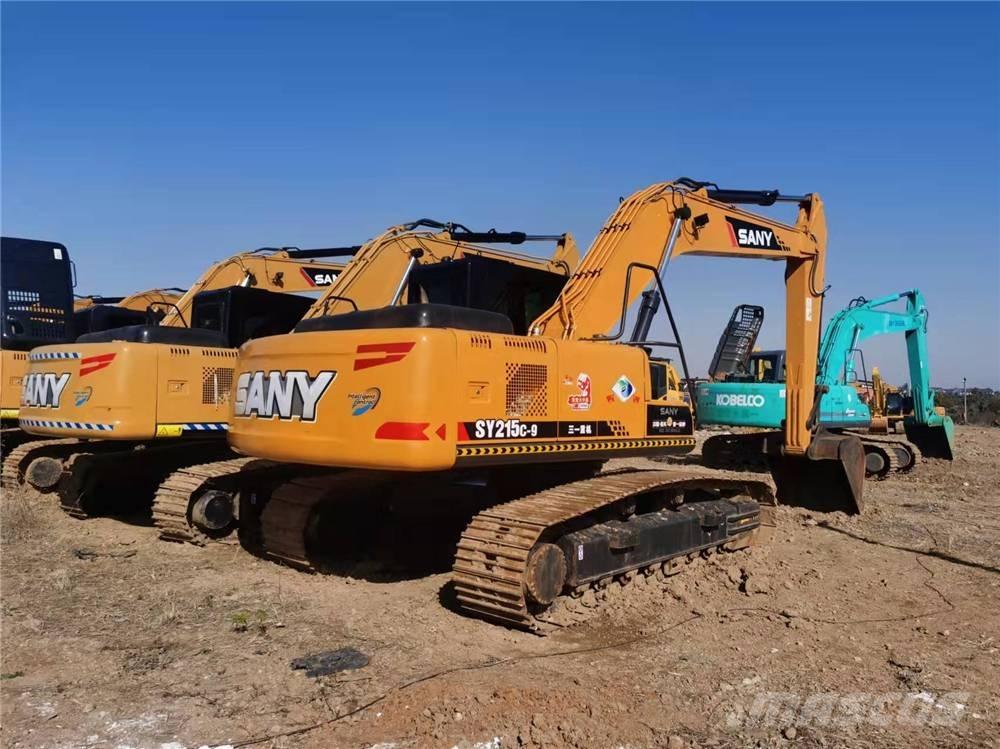 Sany SY215-9 Pásové rýpadlá
