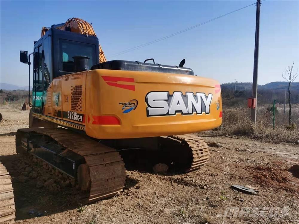 Sany SY215-9 Pásové rýpadlá
