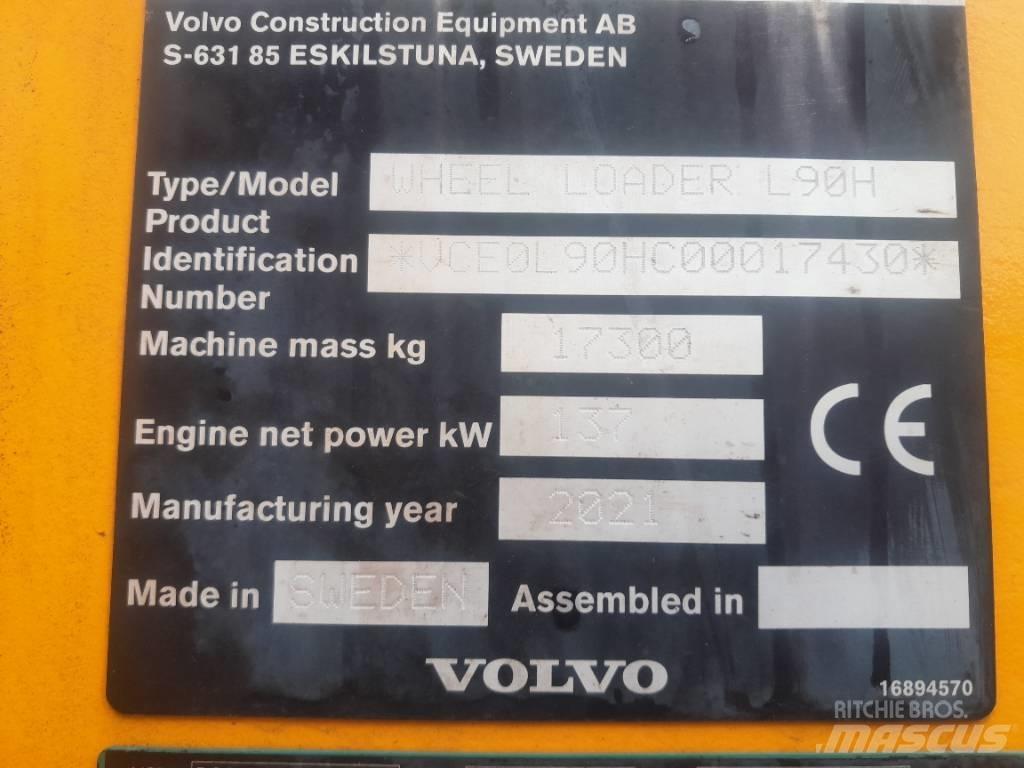 Volvo L90H Kolesové nakladače