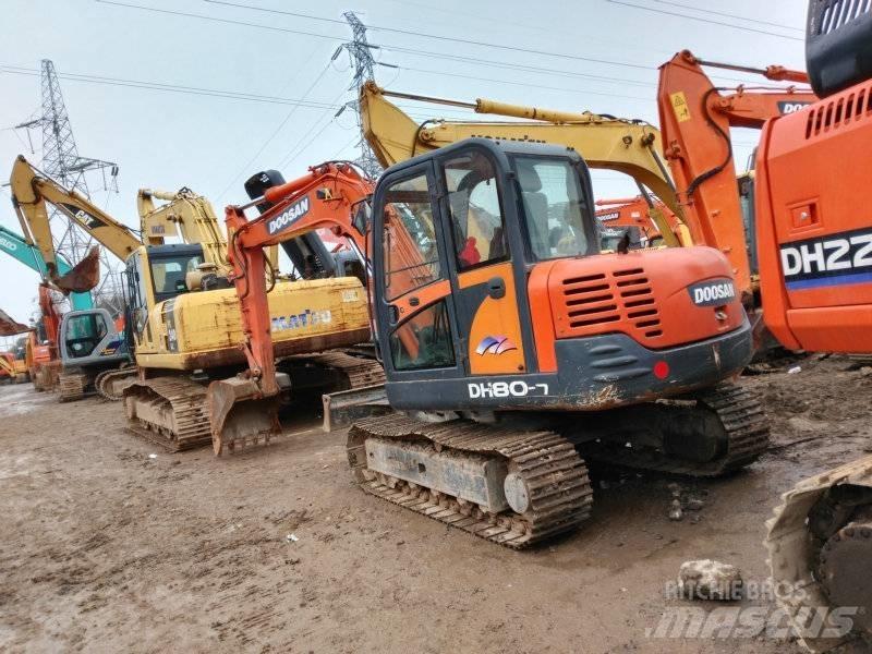 Doosan DH 80 Midi rýpadlá 7 t - 12 t