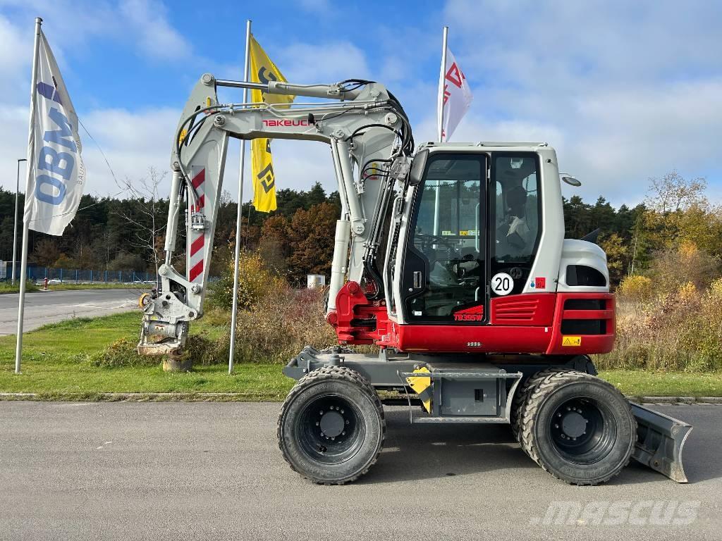 Takeuchi TB 395 W Kolesové rýpadlá
