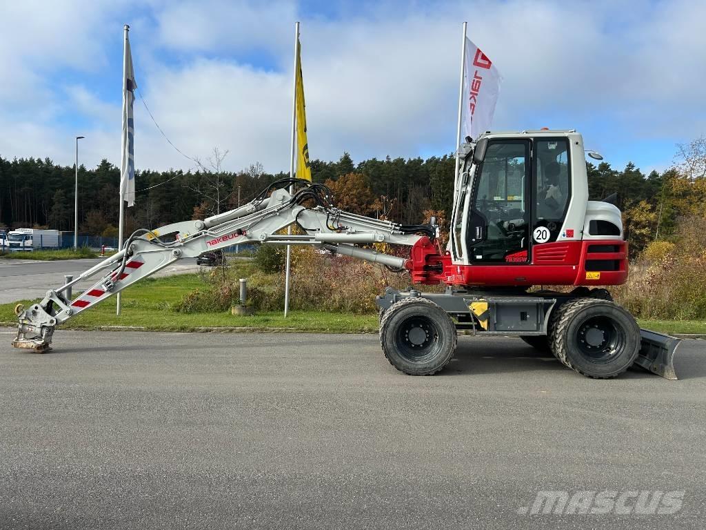 Takeuchi TB 395 W Kolesové rýpadlá