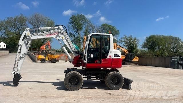 Takeuchi TB295W Kolesové rýpadlá
