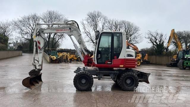 Takeuchi TB295W Kolesové rýpadlá