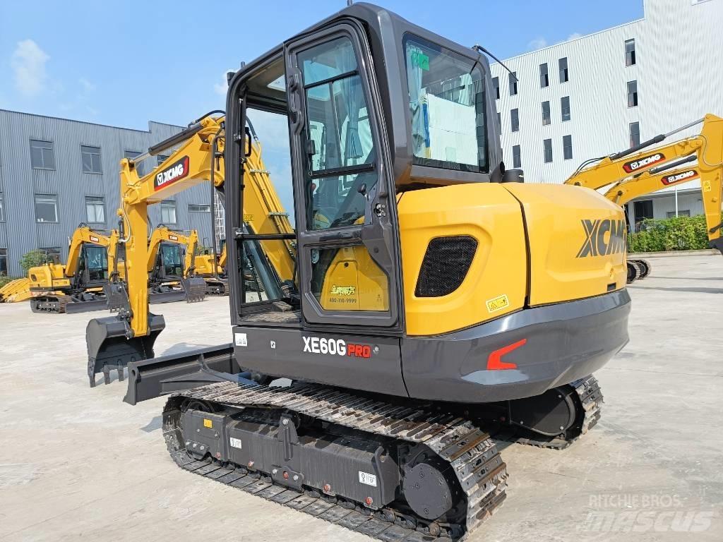XCMG XE60G Pásové rýpadlá